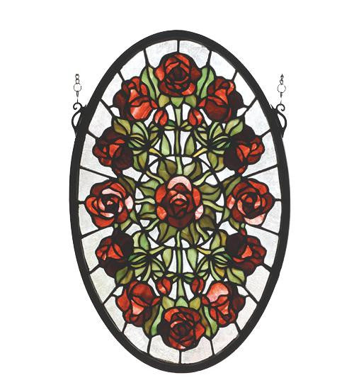 11 Inch W X 17 Inch H Oval Rose Garden Window Windows