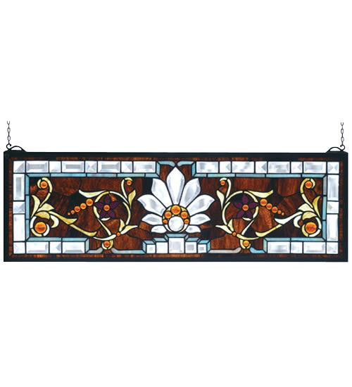 28 Inch W X 9 Inch H Beveled Ellsinore Transom Window Windows