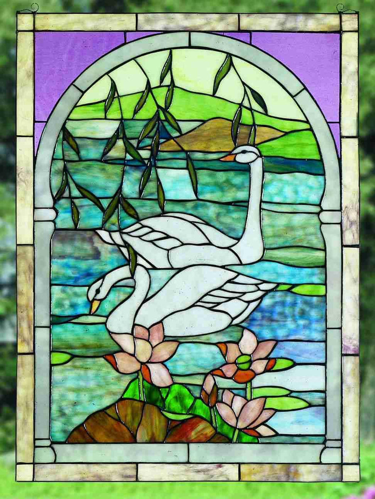 22 Inch X 30 Inch Swans Window Windows