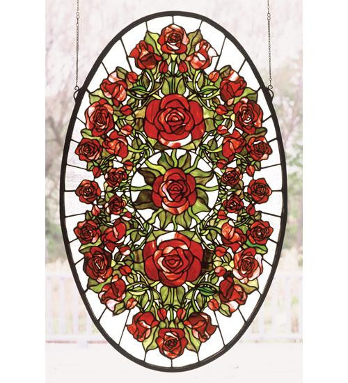 22 Inch W X 35 Inch H Oval Rose Garden Window Windows