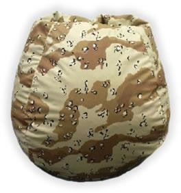 Bean Bag Desert Storm Camouflage