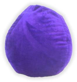 Bean Bag Purple Plush