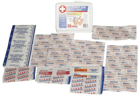 36 Piece Portable First Aid Kit (Set of 10)