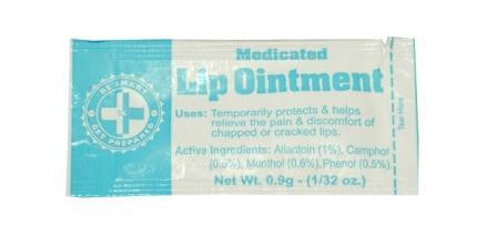 100 Lip Ointment Packets