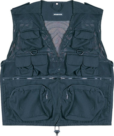 Humvee Combat Black Tactical Vest XL