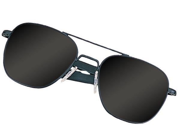 Humvee Pilot 57MM Black Sunglasses