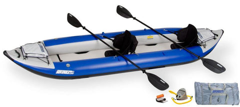 Sea Eagle 420X 14ft Kayak Pro Package Incl Seats Paddles and Pump