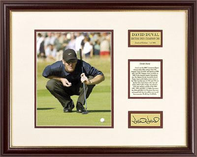 David Duval - British Open 2001 Limited Edition