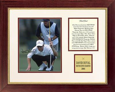 David Duval - Biography Series -Autographed