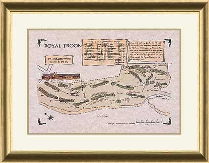 Royal Troon Map