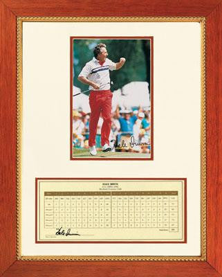 Hale Irwin - Scorecard Series - 1990 U.S. Open