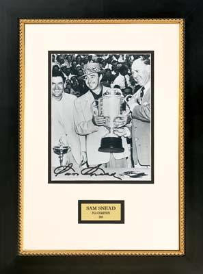 Sam Snead - 1949 Wannamaker Trophy Photo