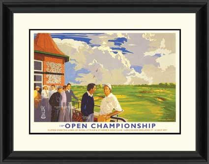 01 British Open Poster