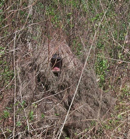 Ghillie Poncho Desert