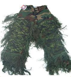 Sniper Ghillie Pants Leafy XL