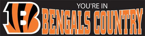 BBEC Bengals Country  Giant 8 foot x 2 foot banner