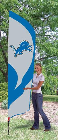 TTDE Lions Tall Team Flag with pole