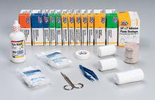 196 piece refill for bulk 50 person first aid kits: 225-U & 226-U- 1 ea.