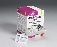 Aspirin 5 grain- 250 2-packs- 500 tablets per dispenser box