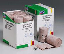 3 in. x5 yd. First Aid Only elastic (ace) bandage- latex free w- two fasteners- 12 per dispenser box