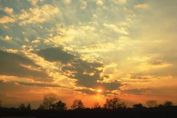 Altocumulus Clouds 20x30 poster