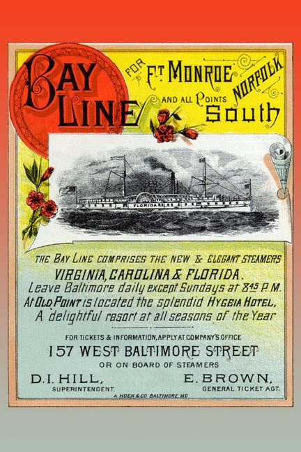 Bay Line 20x30 poster