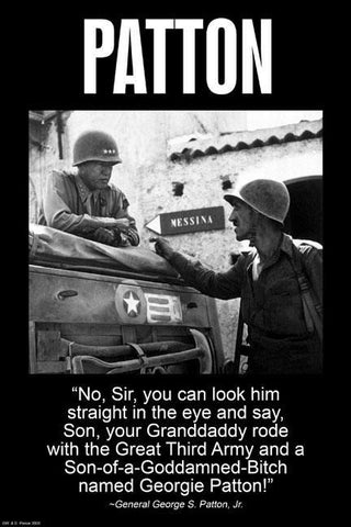Patton 20x30 poster