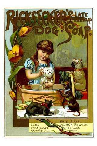 Rickseckers Dog Soap 20x30 poster