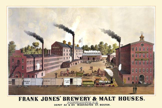 Frank Jones Brewery & Malt Houses 20x30 poster