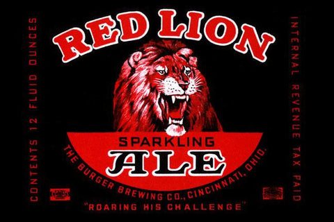 Red Lion Ale 20x30 poster