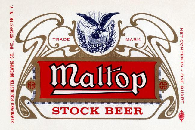 Maltop Stock Beer 20x30 poster