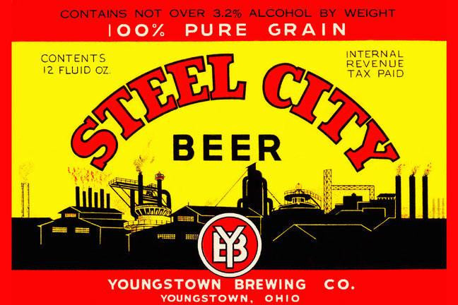 Steel City Beer 20x30 poster