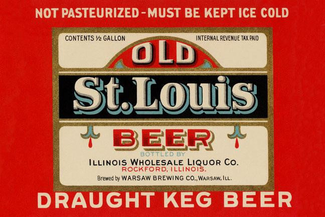 Old St. Louis Beer 20x30 poster