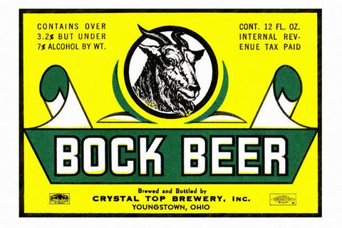 Bock Beer 20x30 poster