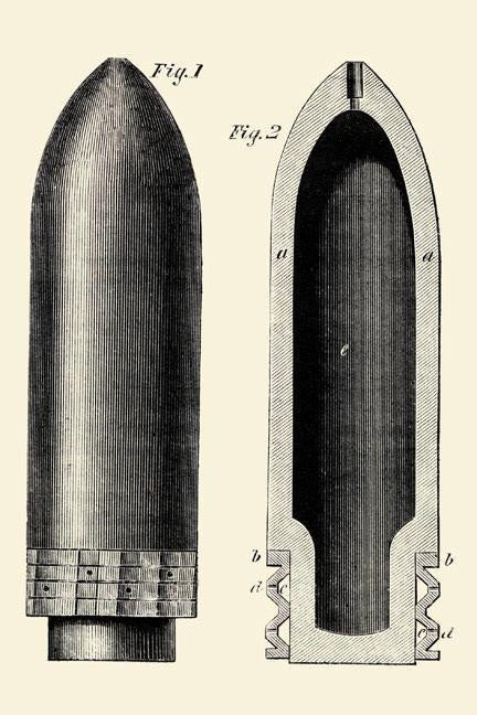 Exploding Artillery Shell for Breech-Loaders 20x30 poster