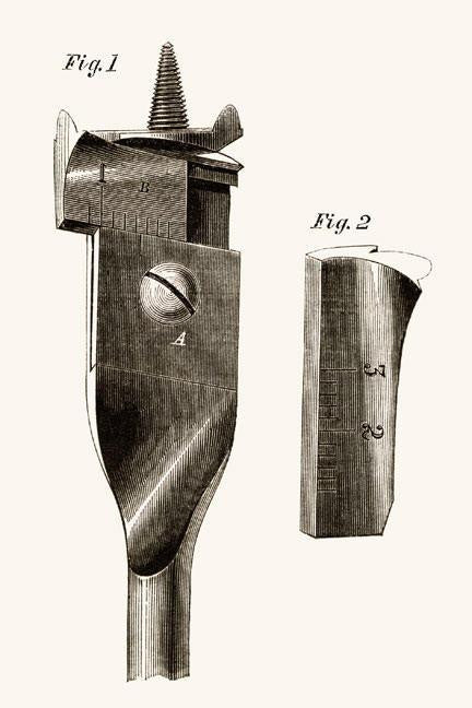 Adjustable Wood Drill Bit 20x30 poster