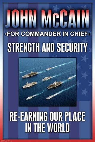 Strength & Security 20x30 poster