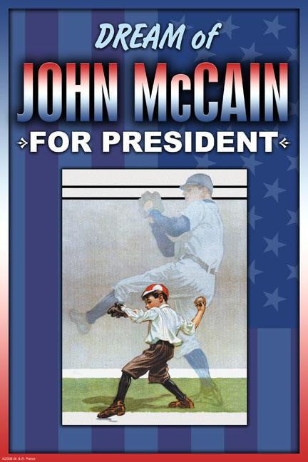 Dream of McCain 20x30 poster