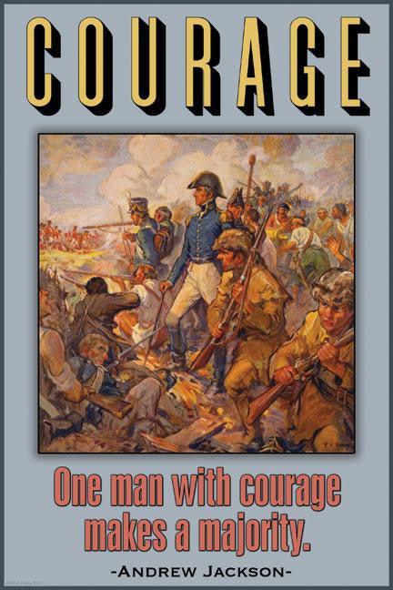 Courage 20x30 poster