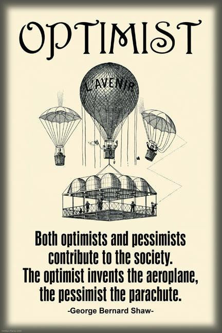 Optimist 20x30 poster