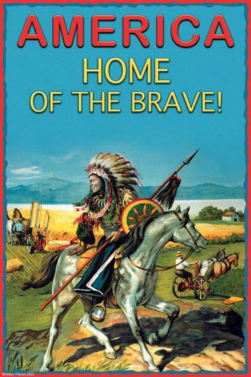 America: Home of the Brave 20x30 poster