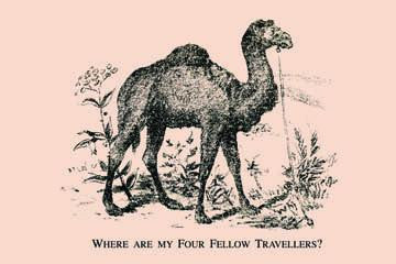 Where are my Four Fellow Travelers? 20x30 poster