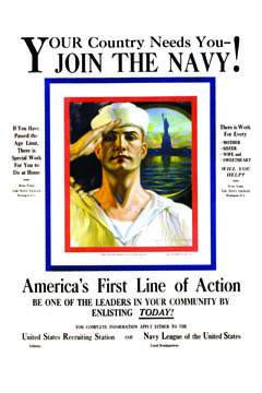 Your country needs you - join the Navy! 20x30 poster