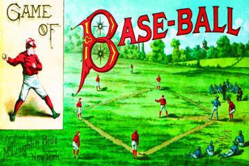 Game of Base-Ball 20x30 poster