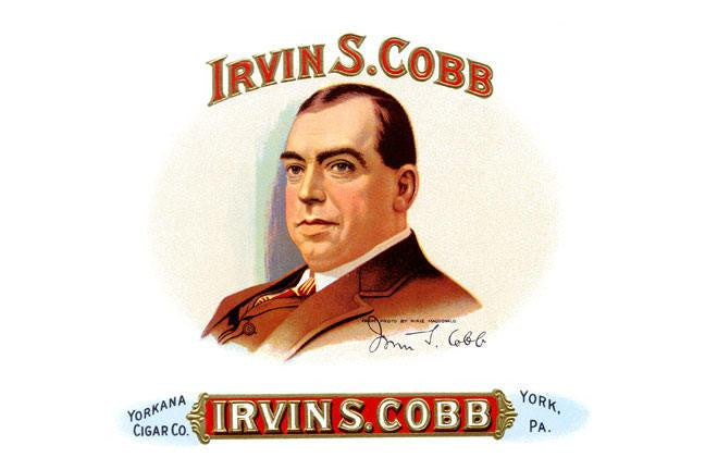 Irvin S. Cobb 20x30 poster