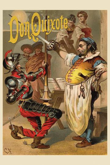 Don Quixote 20x30 poster