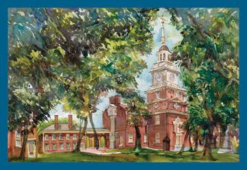 Independence Hall 20x30 poster