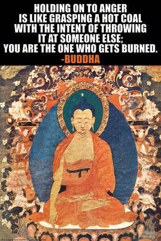 Holding on to angere 20x30 poster