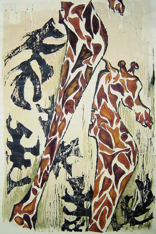 Giraffes 20x30 poster