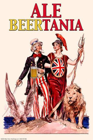 Ale Beertania 20x30 poster